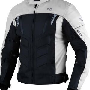 WD Motorsports Grey and Black Jacket